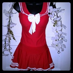 New Qicaihu Two Piece Bathing Suit Size Very Small